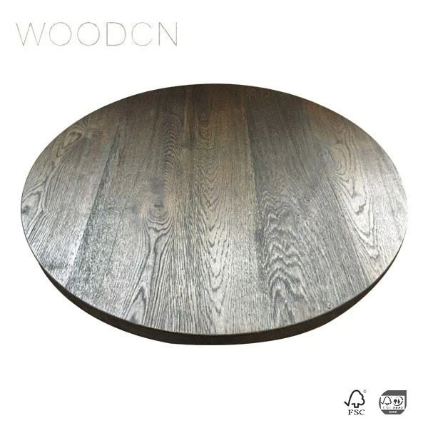 China Veneer Oak Wood Table Top