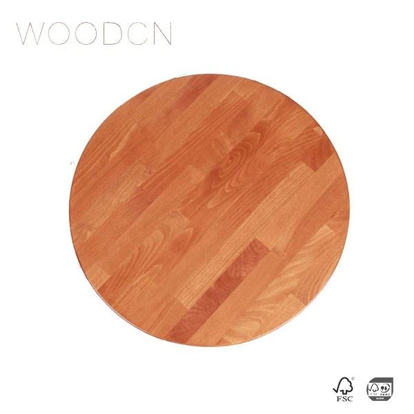 Beech Solid Wood Butcher Block Dining Table Top