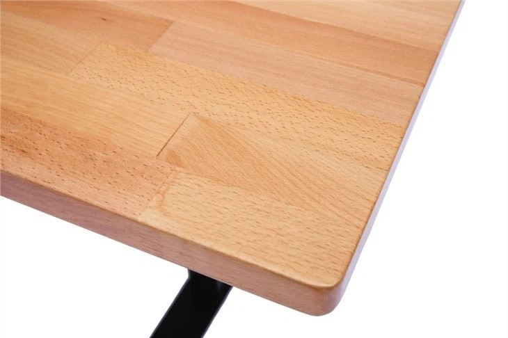 China Beech Wood Butcher Block Office Desk Top Factory