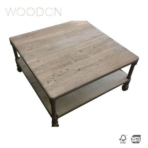 Wholesale Solid Recycle Old Elm Wood Office Desk Top