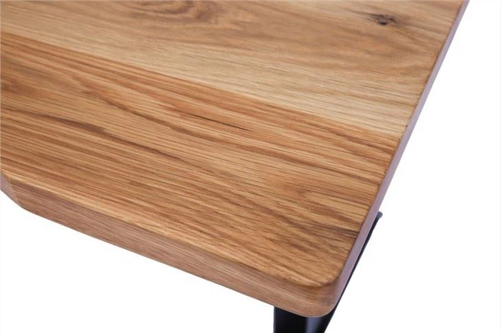 White Oak Wood Edge Glued Office Desk Manufacturers