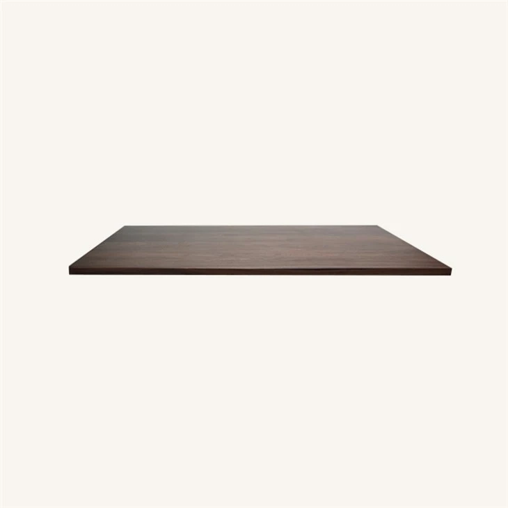 Solid North American Walnut Luxury Restaurant Dining Table Top price
