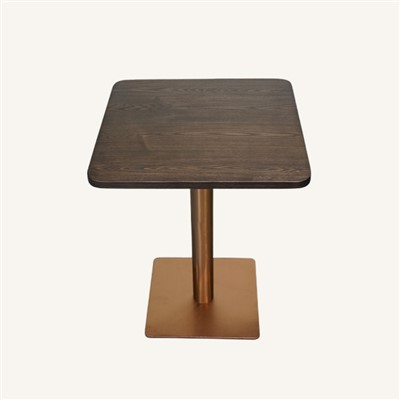 Solide Ascheholzkaffeetische im Walnuss -Farblieferant