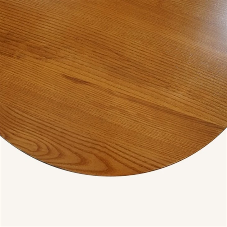 Solid Ash Wood Coffee Table Top in Cherry Color Supplier best