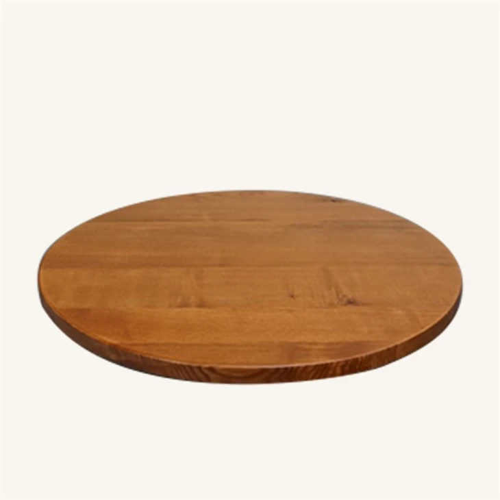 Solid Ash Wood Coffee Table Top in Cherry Color Supplier suppliers